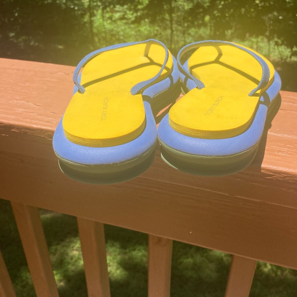 Tory Burch platform flip flops - Picture 5 of 11